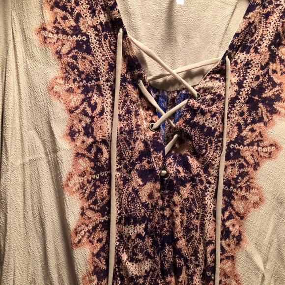 Gray Free People Top - Picture 5 of 6